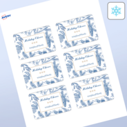 Professional Printed Rectangle Labels