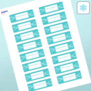 Professional Printed Rectangle Labels