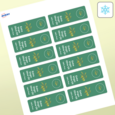 Professional Printed Rectangle Labels