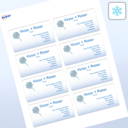 Professional Printed Rectangle Labels