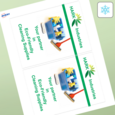 Professional Printed Rectangle Labels