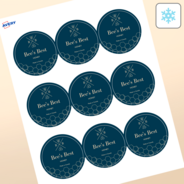 Professional Printed Round Labels
