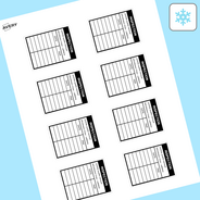 Professional Printed Rectangle Labels