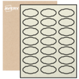 Scalloped Labels By The Sheet