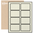 Étiquettes rectangulaires