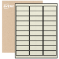 Étiquettes rectangulaires
