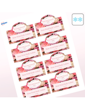 Professional Printed Arched Labels