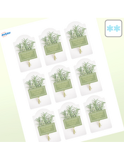 Professional Printed Arched Labels