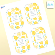 Professional Printed Emerald Labels