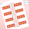 Professional Printed Band Labels