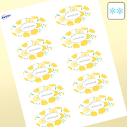 Professional Printed Oval Labels
