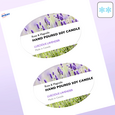 Professional Printed Oval Labels