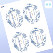 Professional Printed Oval Labels