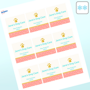 Professional Printed Square Labels