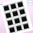Professional Printed Square Labels
