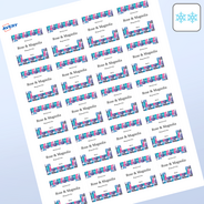 Professional Printed Square Labels
