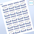 Professional Printed Square Labels
