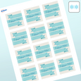 Professional Printed Square Labels