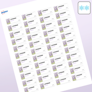 Professional Printed Rectangle Labels