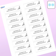Professional Printed Rectangle Labels