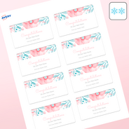 Professional Printed Rectangle Labels
