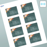 Professional Printed Rectangle Labels