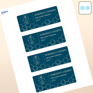 Professional Printed Rectangle Labels