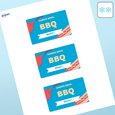 Professional Printed Rectangle Labels
