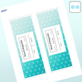 Professional Printed Rectangle Labels
