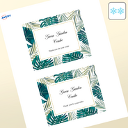 Professional Printed Rectangle Labels