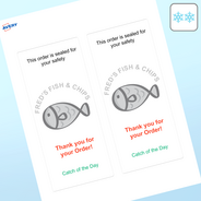 Professional Printed Rectangle Labels