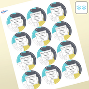 Professional Printed Round Labels