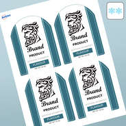 Professional Printed Arched Labels
