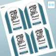 Professional Printed Arched Labels