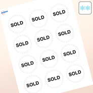 Professional Printed Starburst Labels