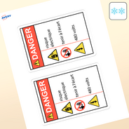 Étiquettes rectangulaires