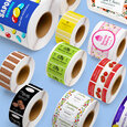 Professional Printed Roll Labels, Rectangle