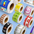 Professional Printed Roll Labels, Rectangle