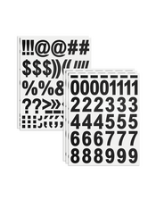 Pre-Cut Vinyl Numbers and Symbols