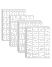 Pre-Cut Vinyl Letters, Numbers and Symbols