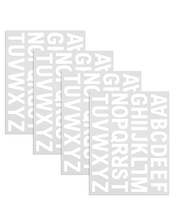 Pre-Cut Vinyl Uppercase Letters