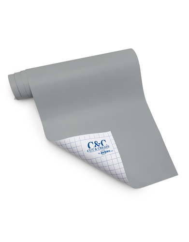 Glossy Medium Grey Vinyl