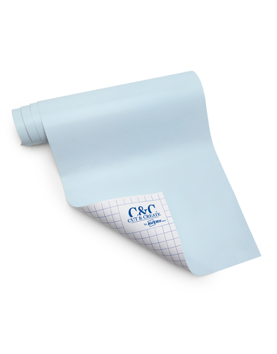 Glossy Beach Glass Blue Vinyl