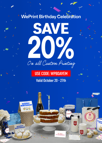 WePrint Birthday