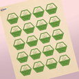 Étiquettes hexagonales