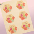 Professional Printed Hexagon Labels