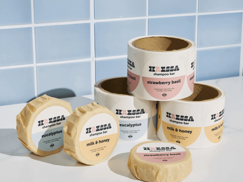 roll labels