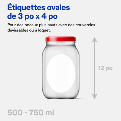 Canadian jar labels
