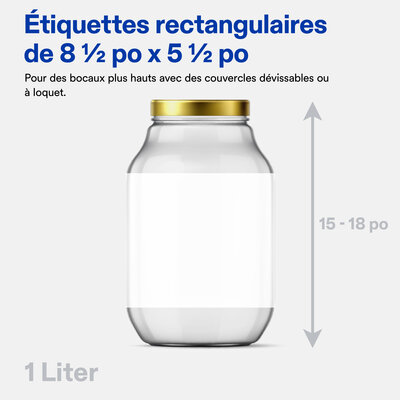 canadian jar labels
