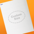 Professional Printed Oval Labels